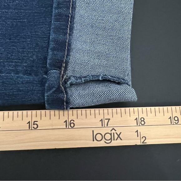 Riders by Lee Rolled Hem Relaxed Clam Diggers Denim Capris | Women’s Size 8 - Picture 5 of 9